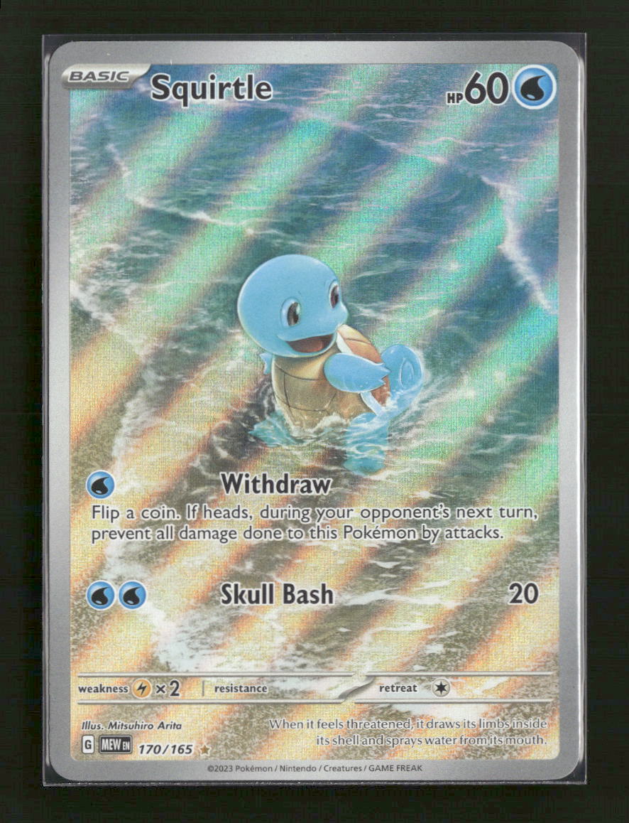 SV: Scarlet & Violet 151 Squirtle #170/165