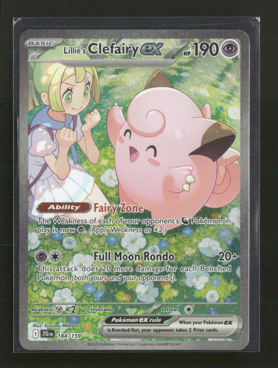 SV09: Journey Together Lillie's Clefairy ex #184/159