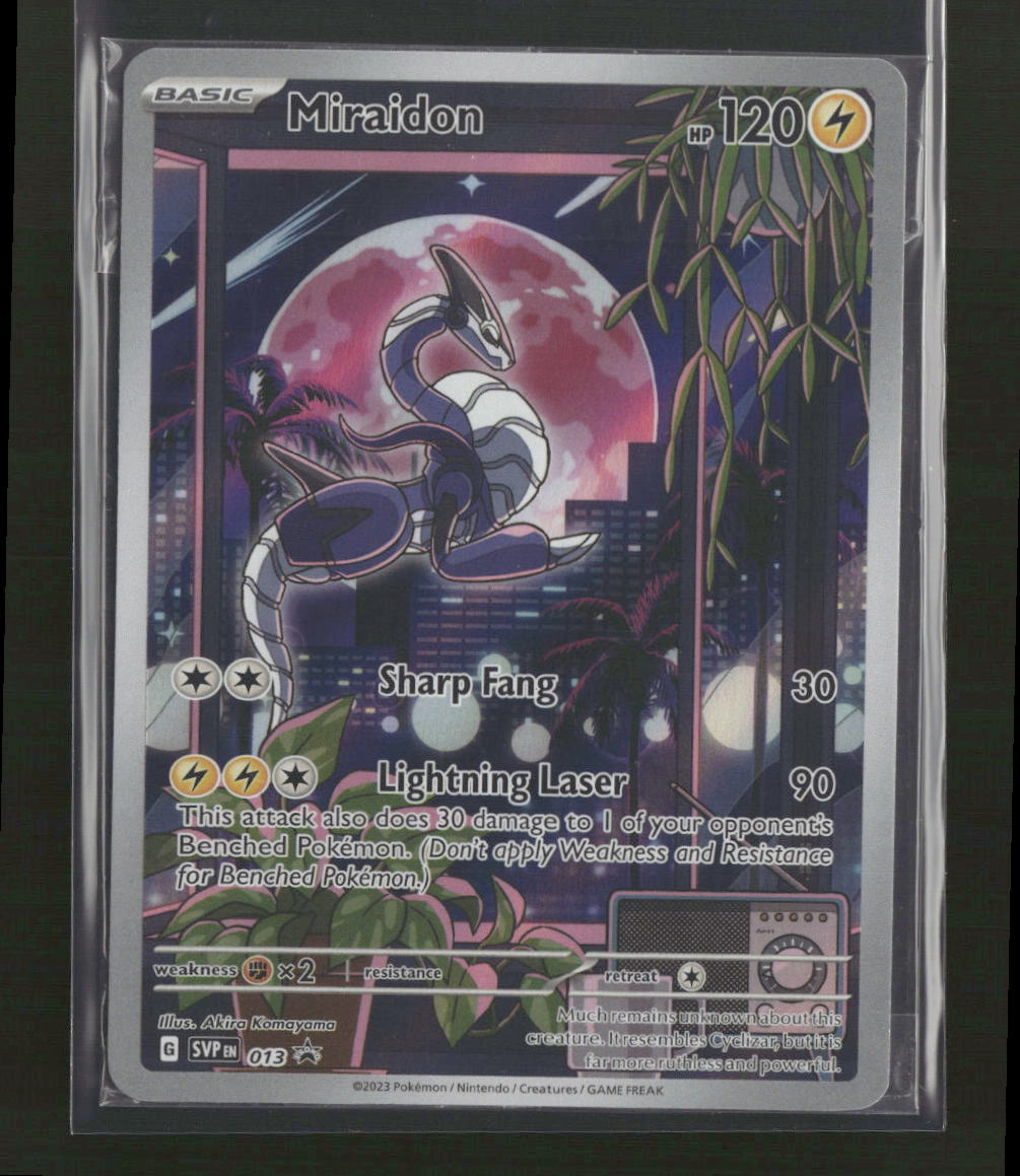 SV: Scarlet & Violet Promo Cards Miraidon #013