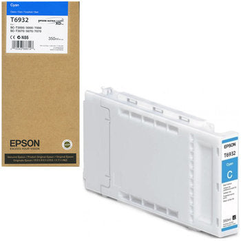 New, Pre-Owned - Epson T6932 Cyan 350ml Ink Cartridge