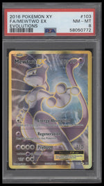 2016 Pokemon Xy Evolutions Evolutions Fa/Mewtwo Ex 8 PSA #103