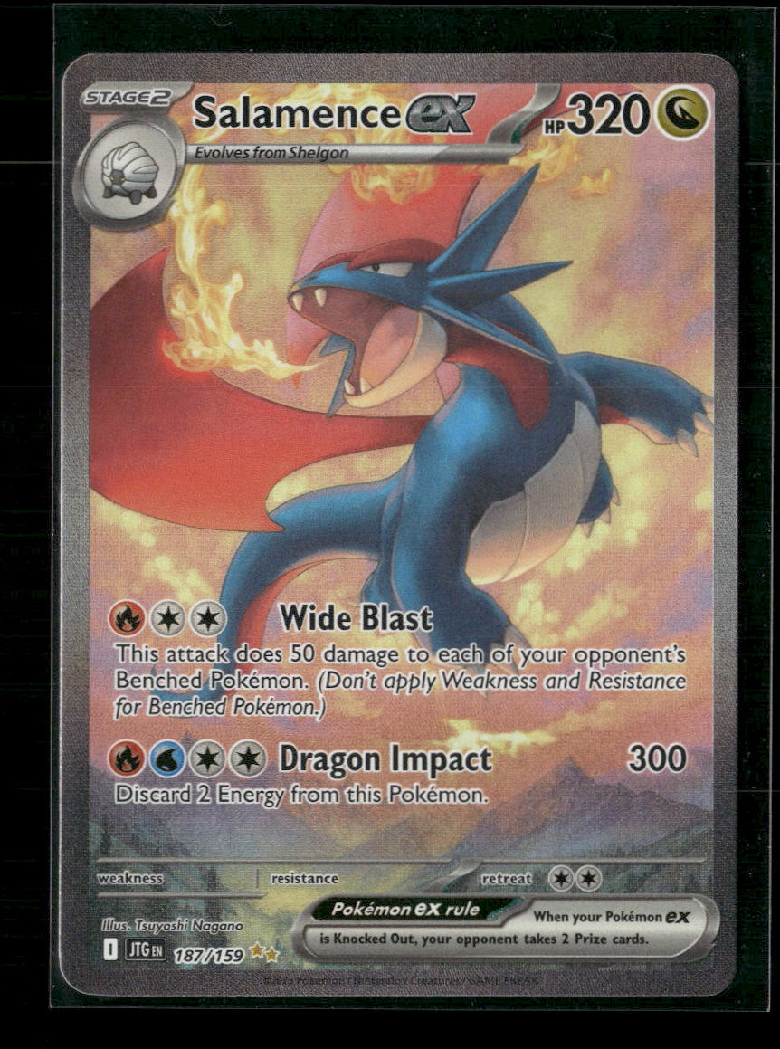 SV09: Journey Together Salamence ex #187/159