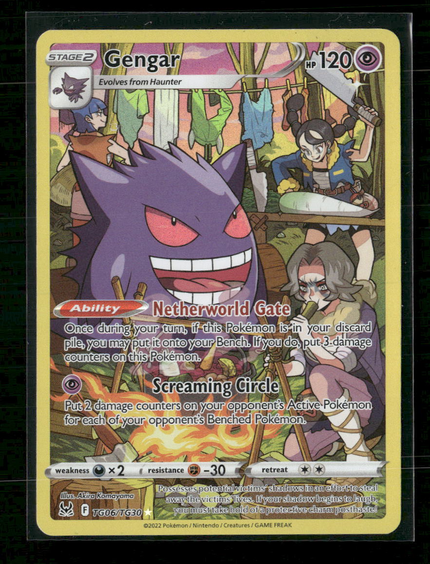 SWSH11: Lost Origin Trainer Gallery Gengar #TG06/TG30