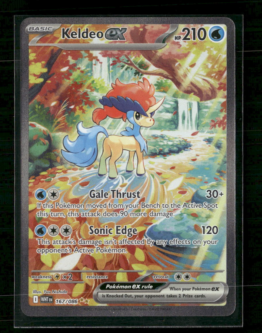 SV: White Flare Keldeo ex #167/086