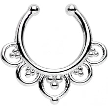 Beads and Balloons Non-Pierced Clip On Fake Septum Ring