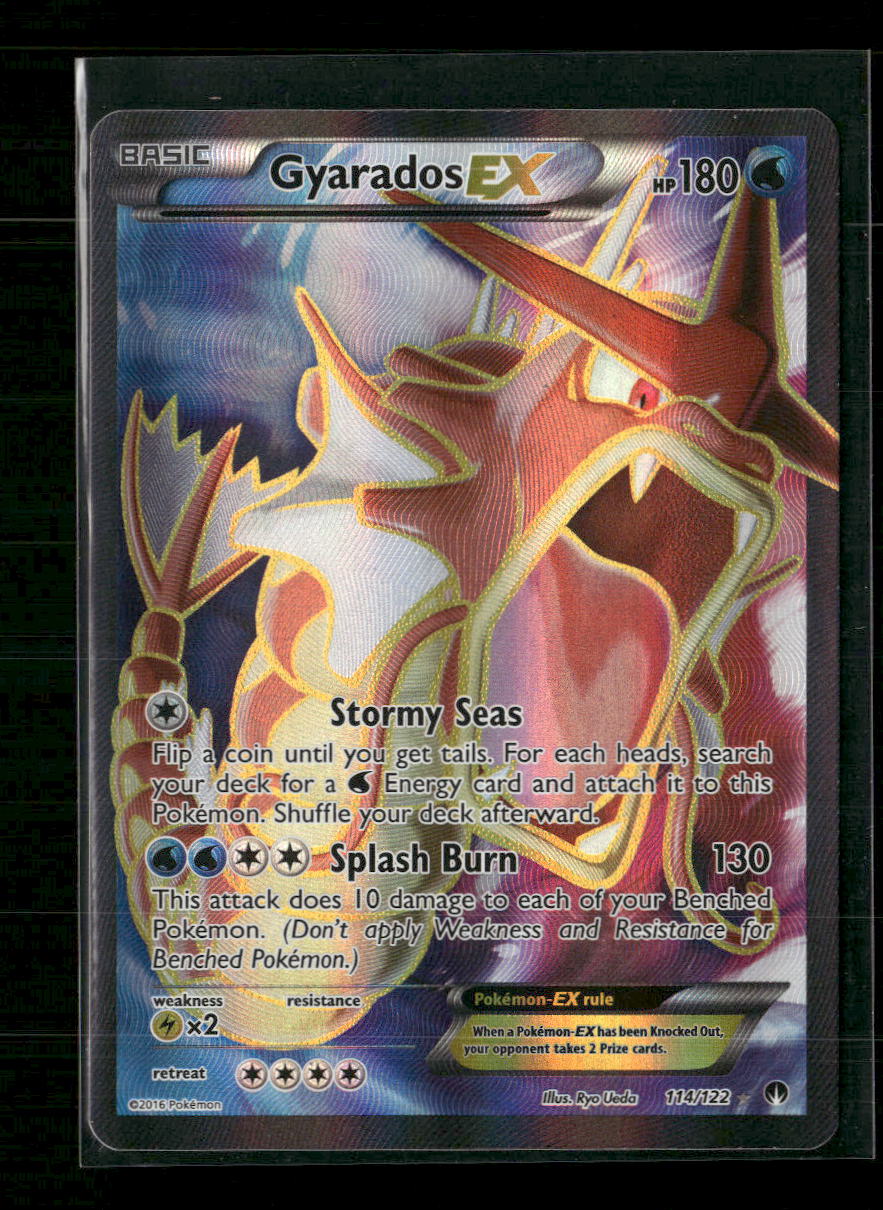 XY - BREAKpoint Gyarados EX (Full Art) #114/122
