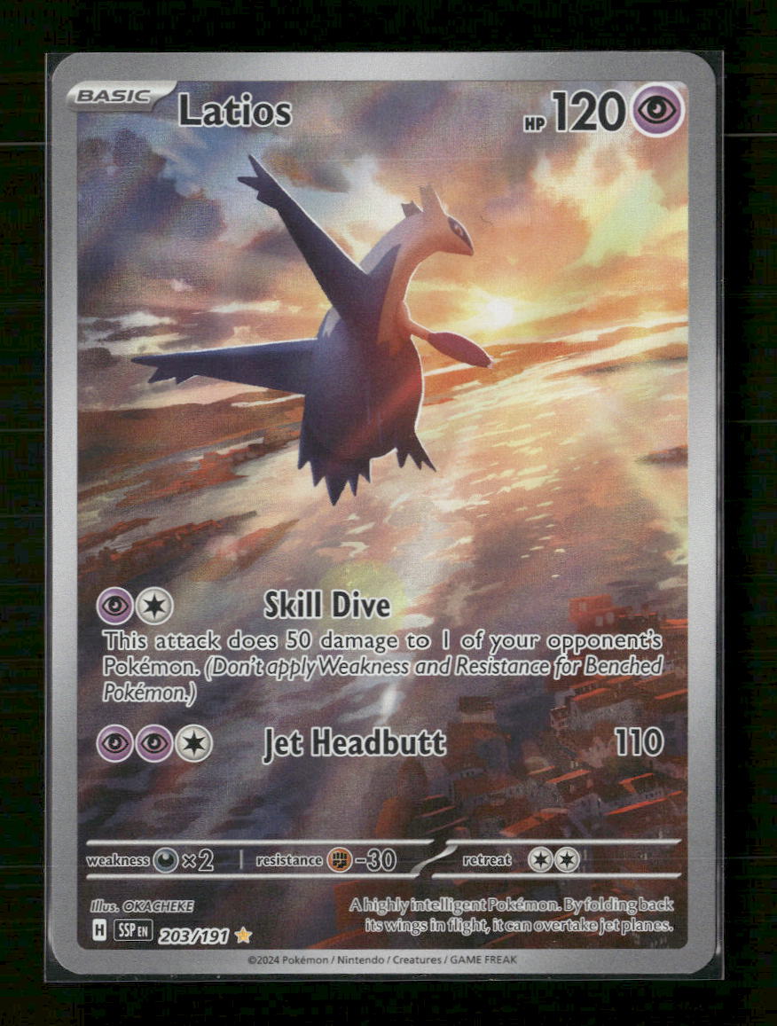 SV08: Surging Sparks Latios #203/191