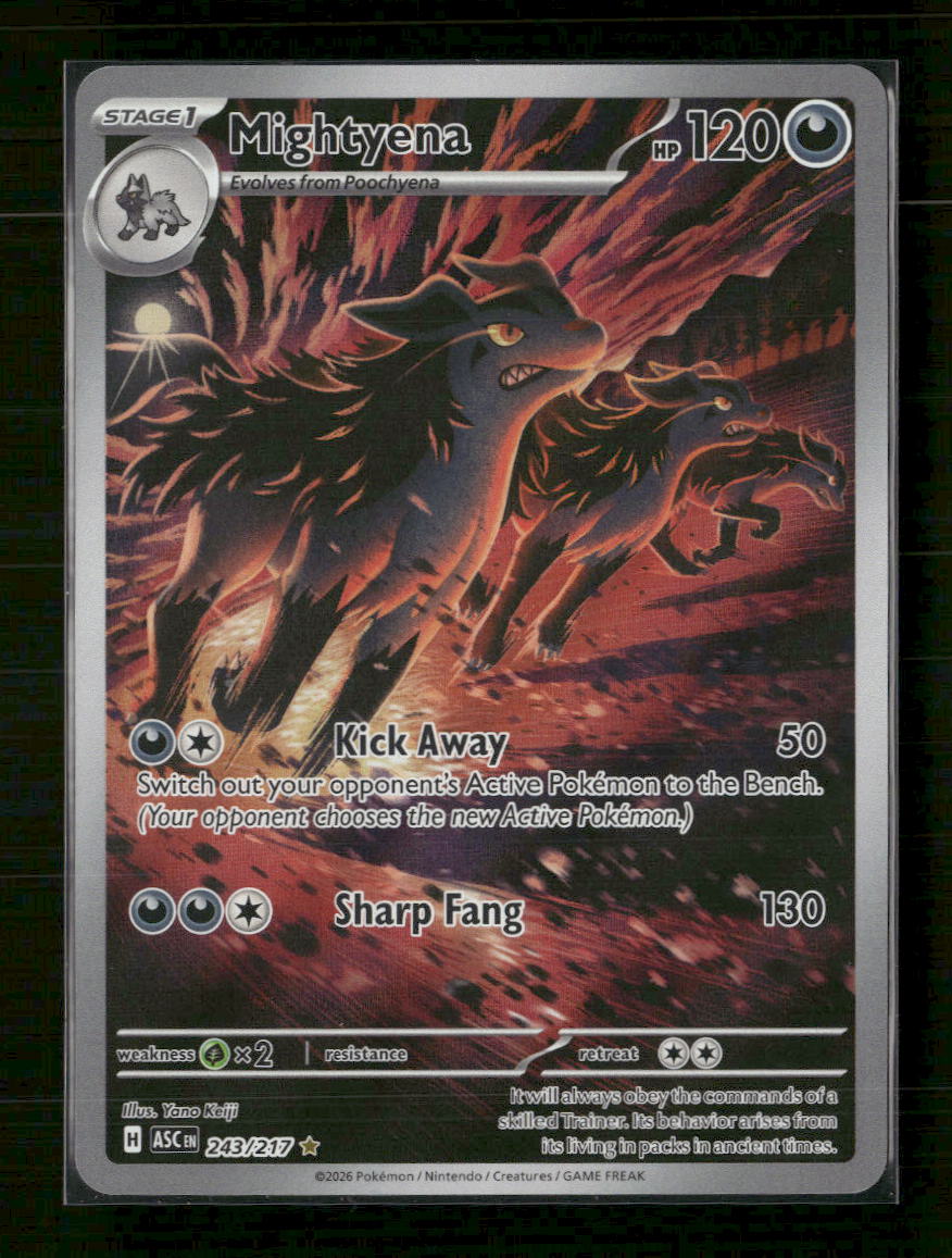 ME: Ascended Heroes Mightyena #243/217