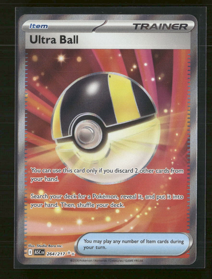 ME: Ascended Heroes Ultra Ball #264/217