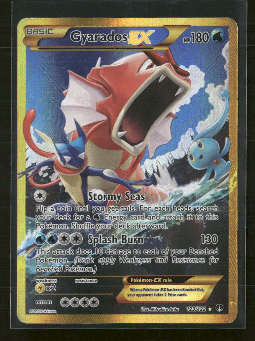 XY - BREAKpoint Gyarados EX (Secret) #123/122