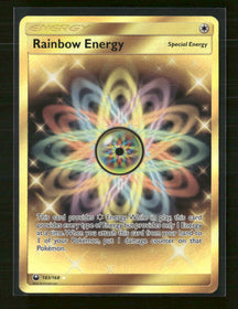 SM - Celestial Storm Rainbow Energy (Secret) #183/168