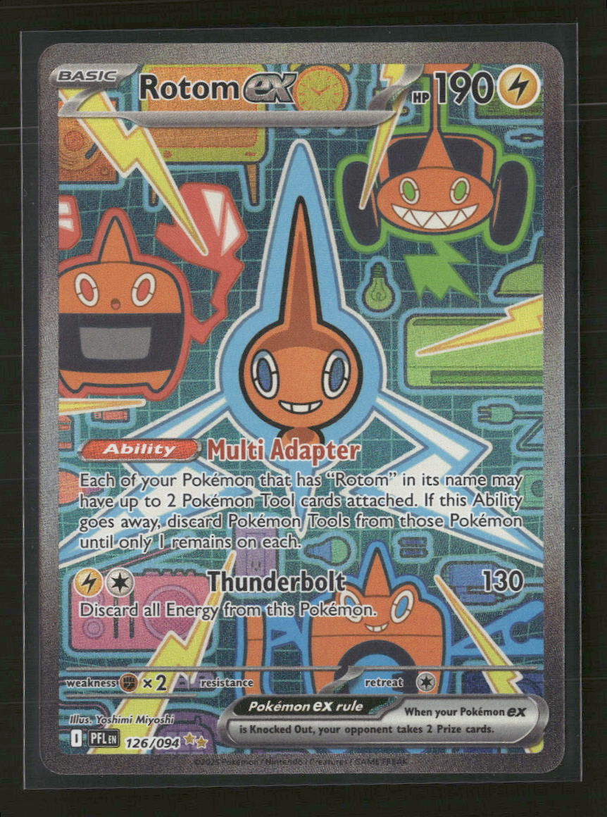 ME02: Phantasmal Flames Rotom ex #126/094