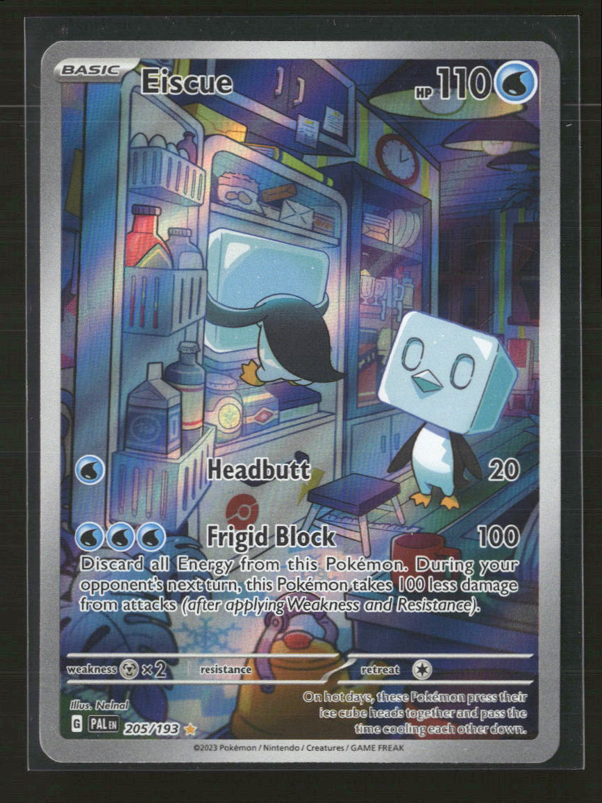 SV02: Paldea Evolved Eiscue #205/193