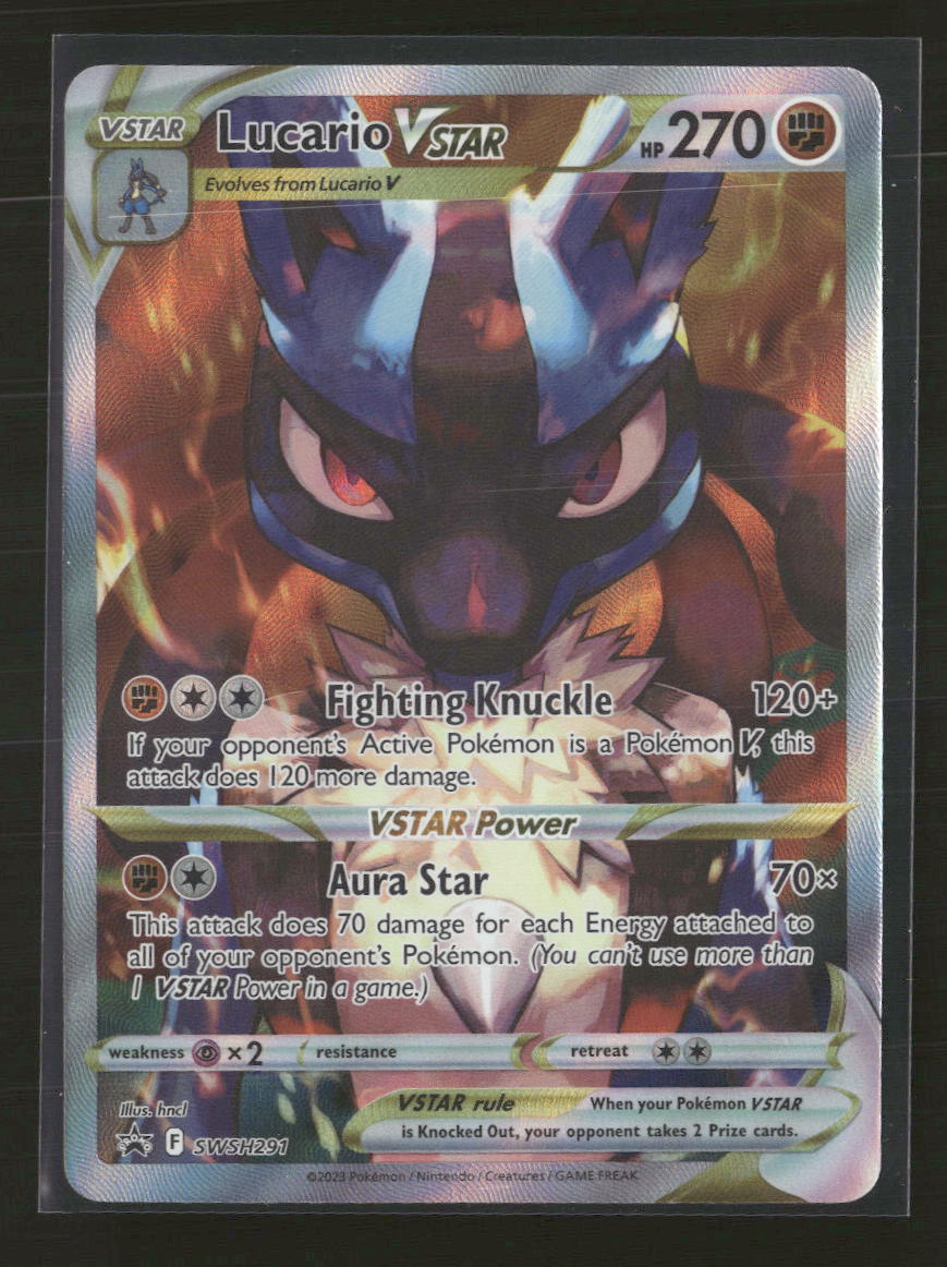 SWSH: Sword & Shield Promo Cards Lucario VSTAR #SWSH291