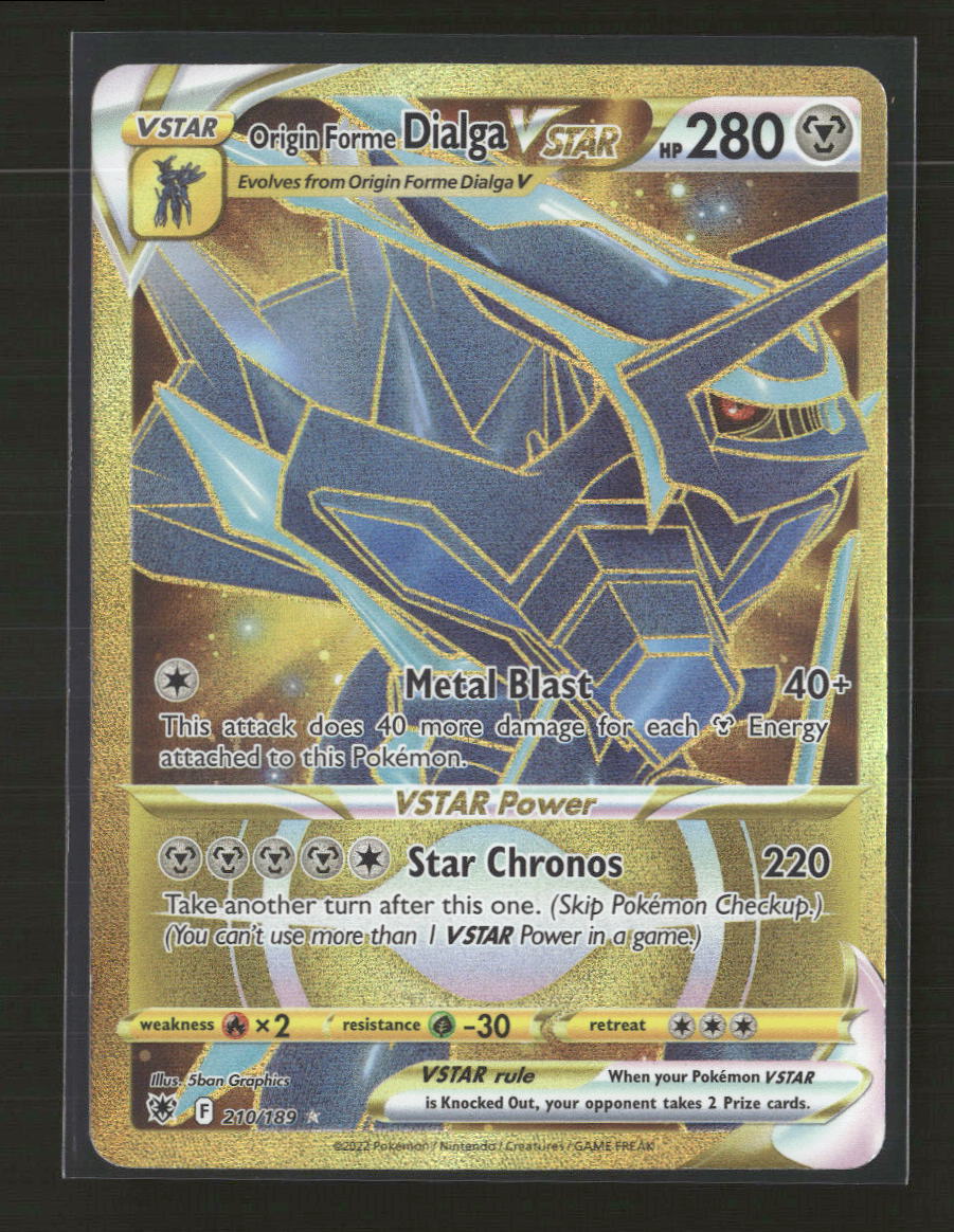 SWSH10: Astral Radiance Origin Forme Dialga VSTAR #210/189