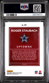 2024 Panini Donruss Optic Uptowns Roger Staubach 9 PSA #24