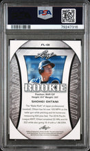2018 Leaf Rookie Ohtani Exclusive Flag Shohei Ohtani 10 PSA #FL-01