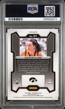 2024 Panini Prizm Draft Picks Red Ice Caitlin Clark 8 PSA #57