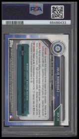 2019 Bowman Prospects Chrome Prospects Chrome Julio Rodriguez 10 PSA #33