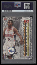 1996 Metal Allen Iverson 9 PSA #201