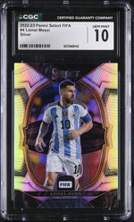 2022-23 Select FIFA Lionel Messi 10 CGC #4