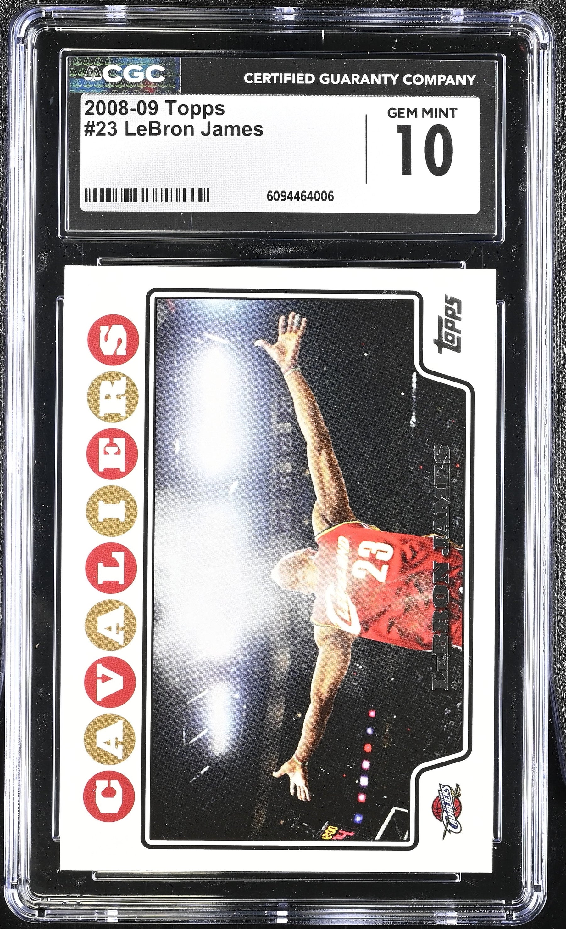 LeBron James 10 CGC #23