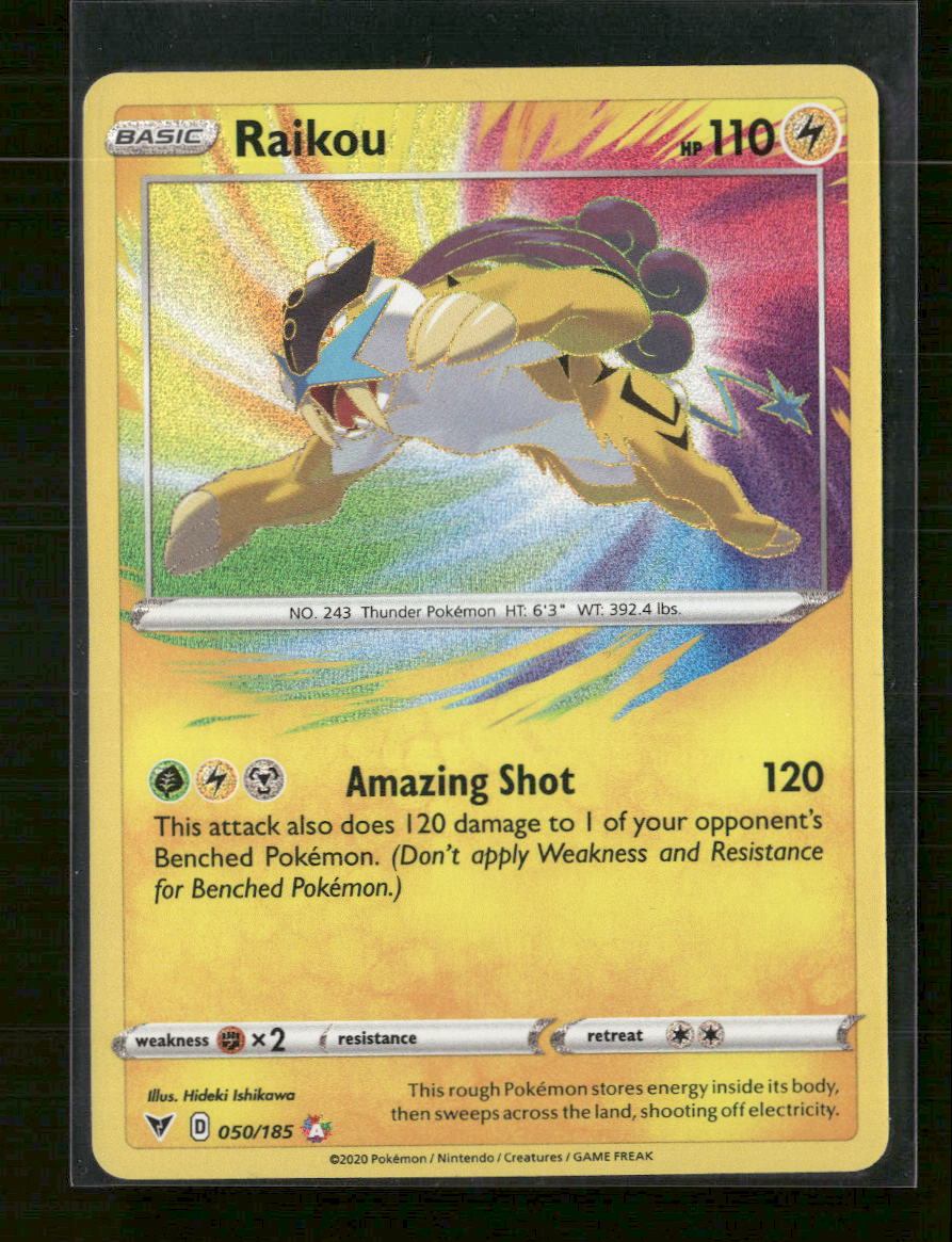 SWSH04: Vivid Voltage Raikou #050/185