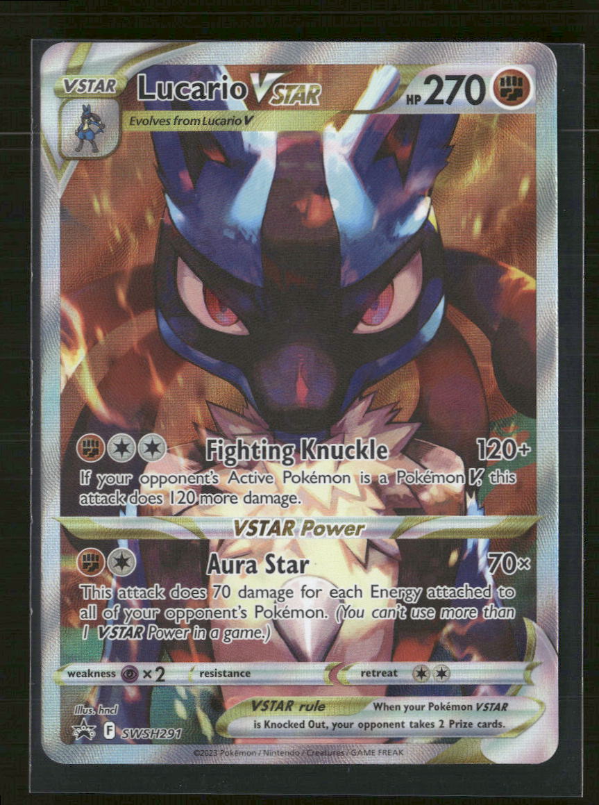 SWSH: Sword & Shield Promo Cards Lucario VSTAR #SWSH291