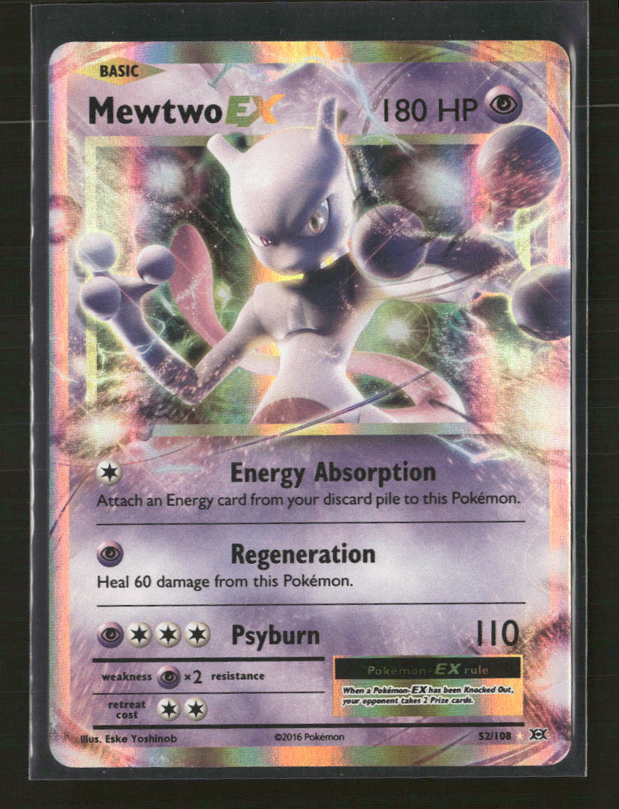 XY - Evolutions Mewtwo EX #52/108