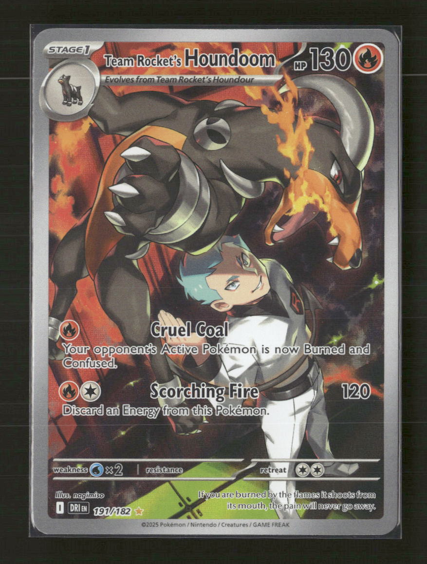 SV10: Destined Rivals Team Rocket's Houndoom #191/182