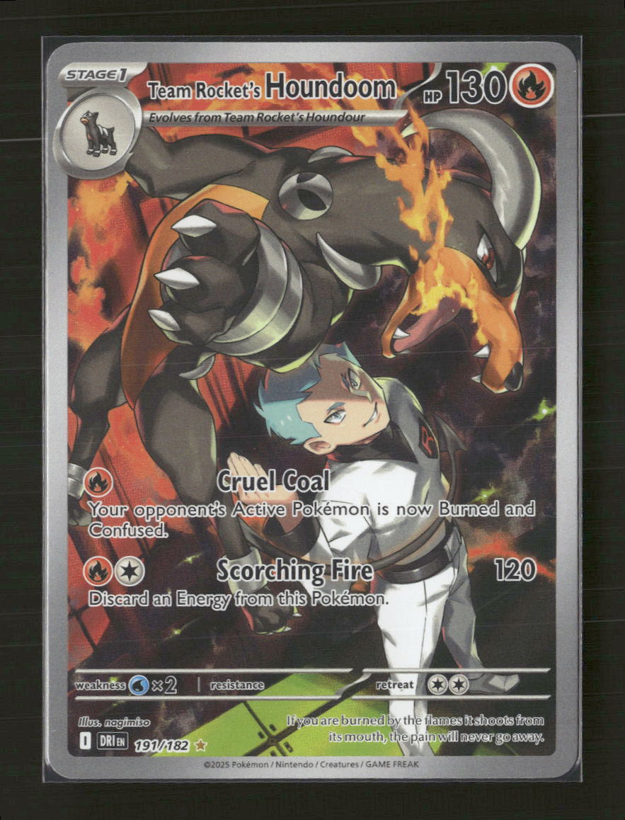 SV10: Destined Rivals Team Rocket's Houndoom #191/182