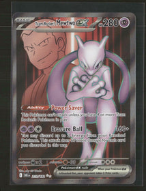 SV10: Destined Rivals Team Rocket's Mewtwo ex #213/182