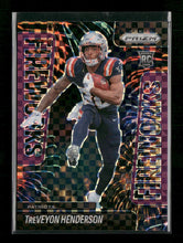 2025 Panini Prizm Fireworks Purple Power TreVeyon Henderson #/49 #24