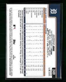 2025 Topps Chrome Green Speckle Refractors Jackson Jobe Rookie #/99 #249