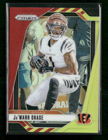 2024 Panini Prizm Red and Yellow Ja'Marr Chase #/44 #57