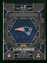 2025 Panini Mosaic Kaleidoscopic TreVeyon Henderson #21