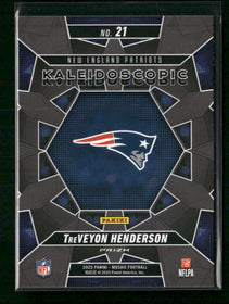 2025 Panini Mosaic Kaleidoscopic TreVeyon Henderson #21
