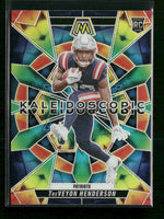 2025 Panini Mosaic Kaleidoscopic TreVeyon Henderson #21