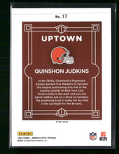 2025 Donruss Optic Uptown Quinshon Judkins #17