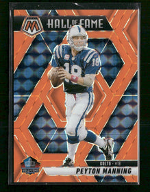2025 Panini Mosaic Mosaic Orange Fluorescent Peyton Manning #/25 #296