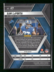 2025 Panini Mosaic Mosaic Genesis Sam LaPorta #63