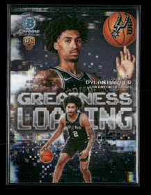 2025-26 Bowman Greatness Loading Dylan Harper #GL-2