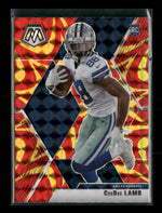 2020 Panini Mosaic Prizm Reactive Gold CeeDee Lamb Rookie #207