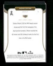 2025 Topps Welcome to the Club: 3X MVP Shohei Ohtani #1