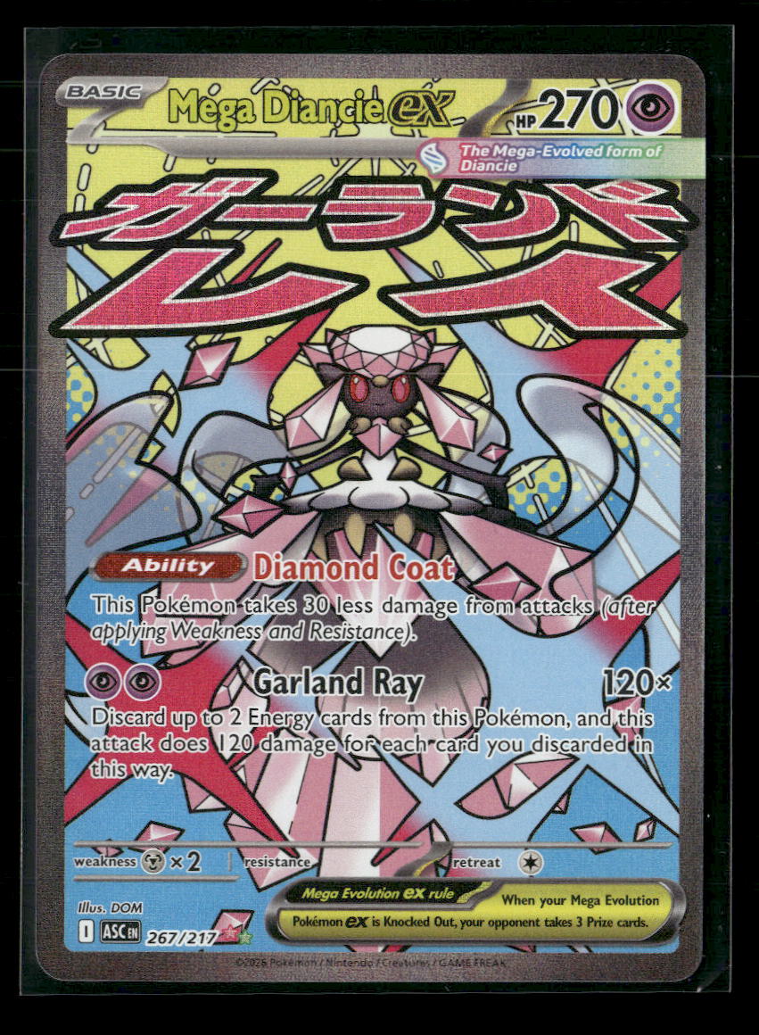 ME: Ascended Heroes Mega Diancie ex #267/217