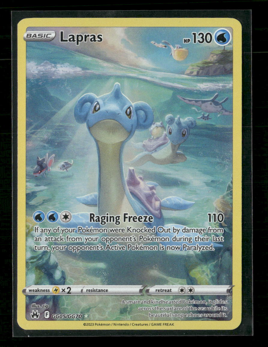Crown Zenith: Galarian Gallery Lapras #GG05/GG70