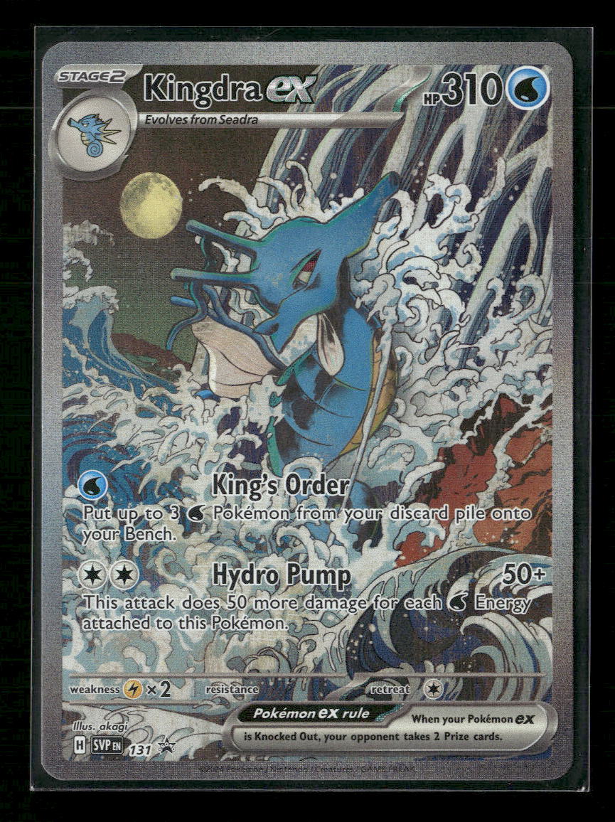 SV: Scarlet & Violet Promo Cards Kingdra ex #131