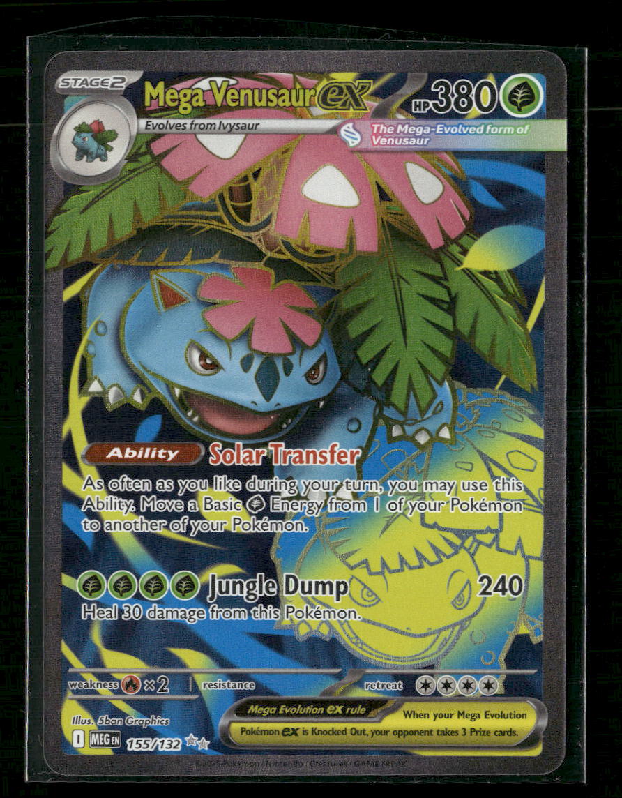 ME01: Mega Evolution Mega Venusaur ex #155/132