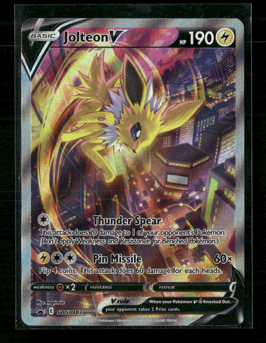 SWSH: Sword & Shield Promo Cards Jolteon V #SWSH183