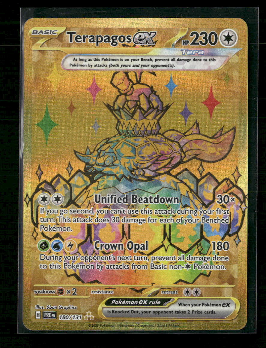 SV: Prismatic Evolutions Terapagos ex #180/131